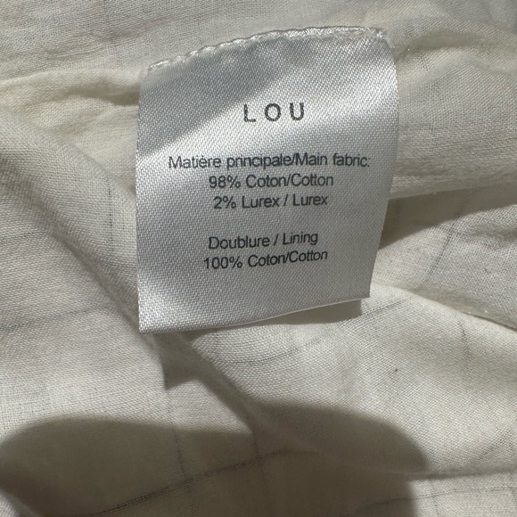 Sezane off-the-shoulder Lou top, size EU 42 / US 10 - Picture 9 of 10